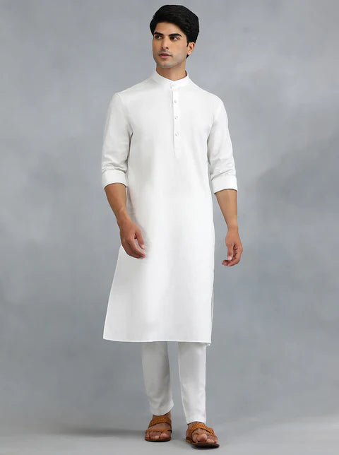 Men's Cotton Straight Kurta