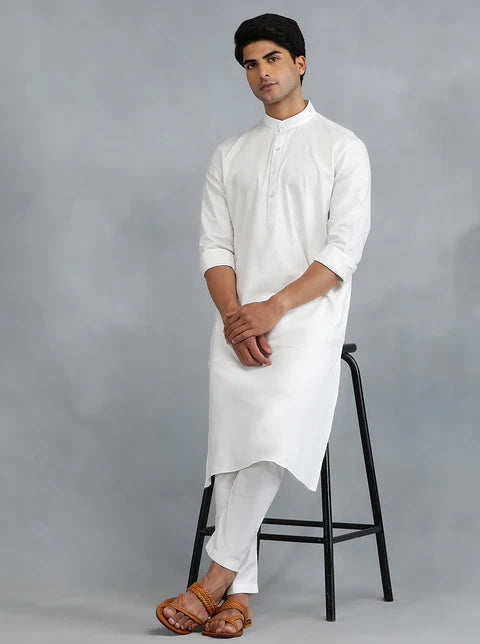 Men's Cotton Straight Kurta