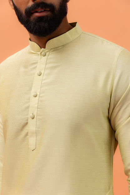 Men Yellow Haldi Kurta